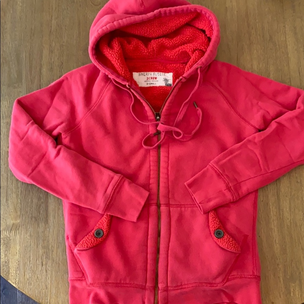 J. Crew Sherpa Sweatshirt